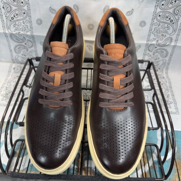 Cole Haan  GrandPrø Rally Perf Laser Cut Sneaker Style C36124  Mens Sz 10.5M - Picture 3 of 10